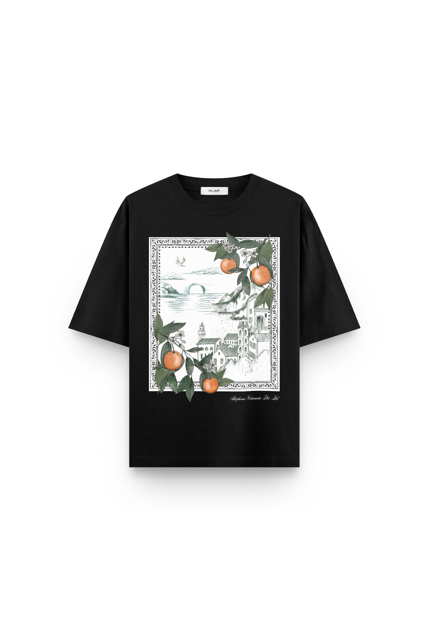 SLAP HYBRID PATCH TEE